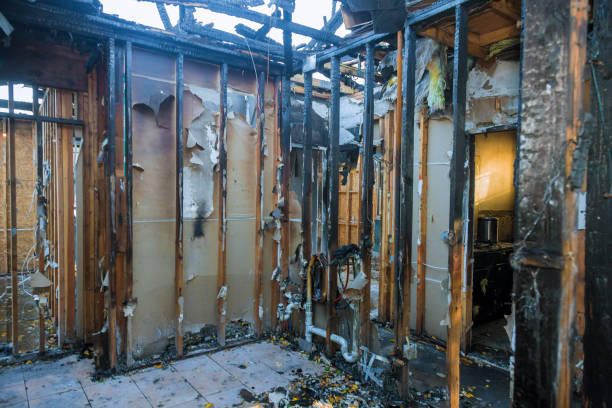 Professional Fire Board Up technician working in Lakeland, MN